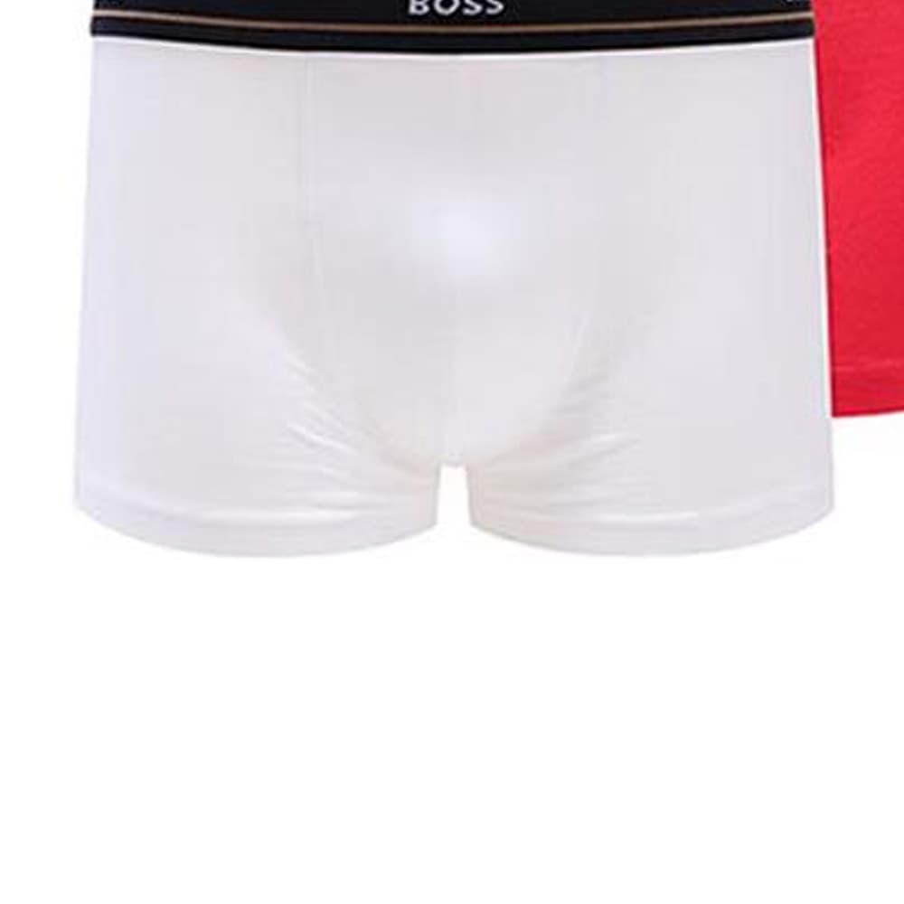 Трусы HUGO BOSS SS23 Семейный принт с буквами мужские трусы 5 пар - изображение 4