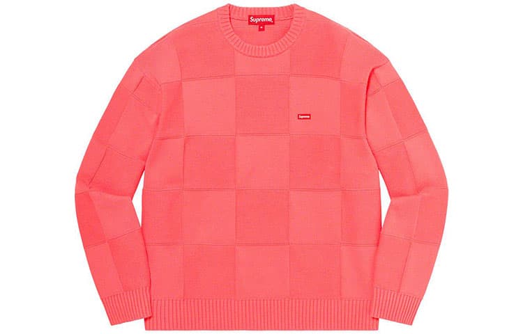 Кофта Supreme SS21 Week 6 Tonal Checkerboard Small Box Sweater - изображение 5