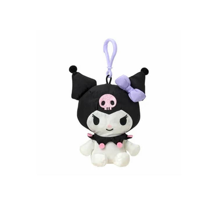 Sanrio Kurumi Милый стиль Брелок Кукла Плюшевый Украшение 15 см Длина Тела - изображение 1