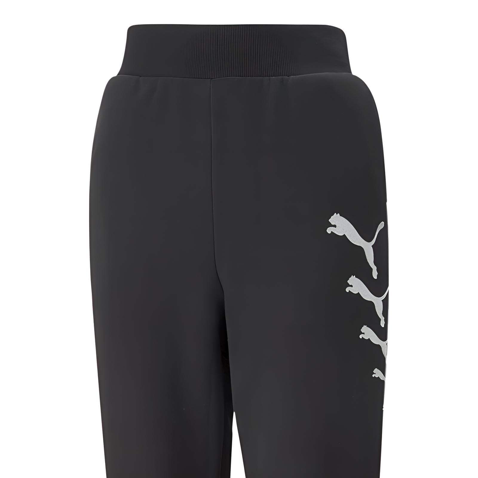 Штаны PUMA Черные Женские Вязаные Тренировочные Брюки - изображение 4