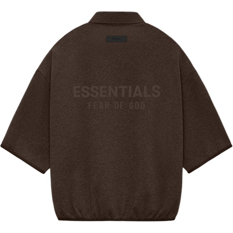 Поло Fear of God Essentials 34 Sleeve Pol Heather Wood Polo Heather Wood - изображение 1