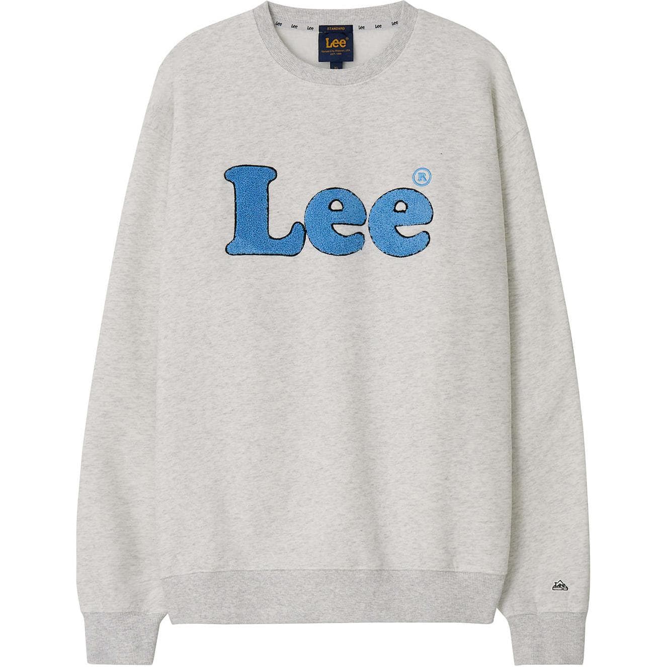 Кофта Lee Long Sleeve Sweatshirt Light Grey - изображение 1