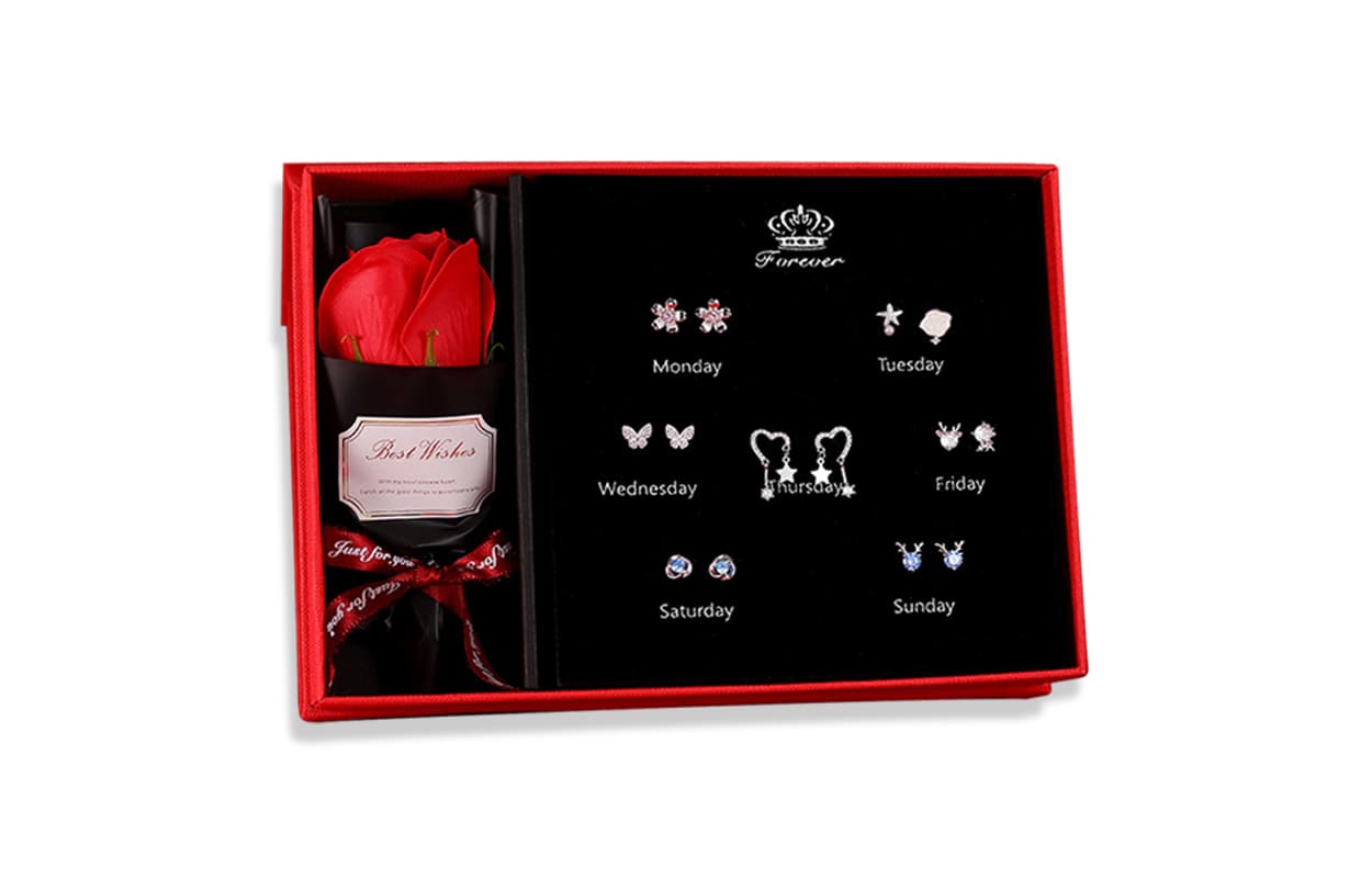 Серьги Серьги Ringlove с цирконием для женщин - изображение 1
