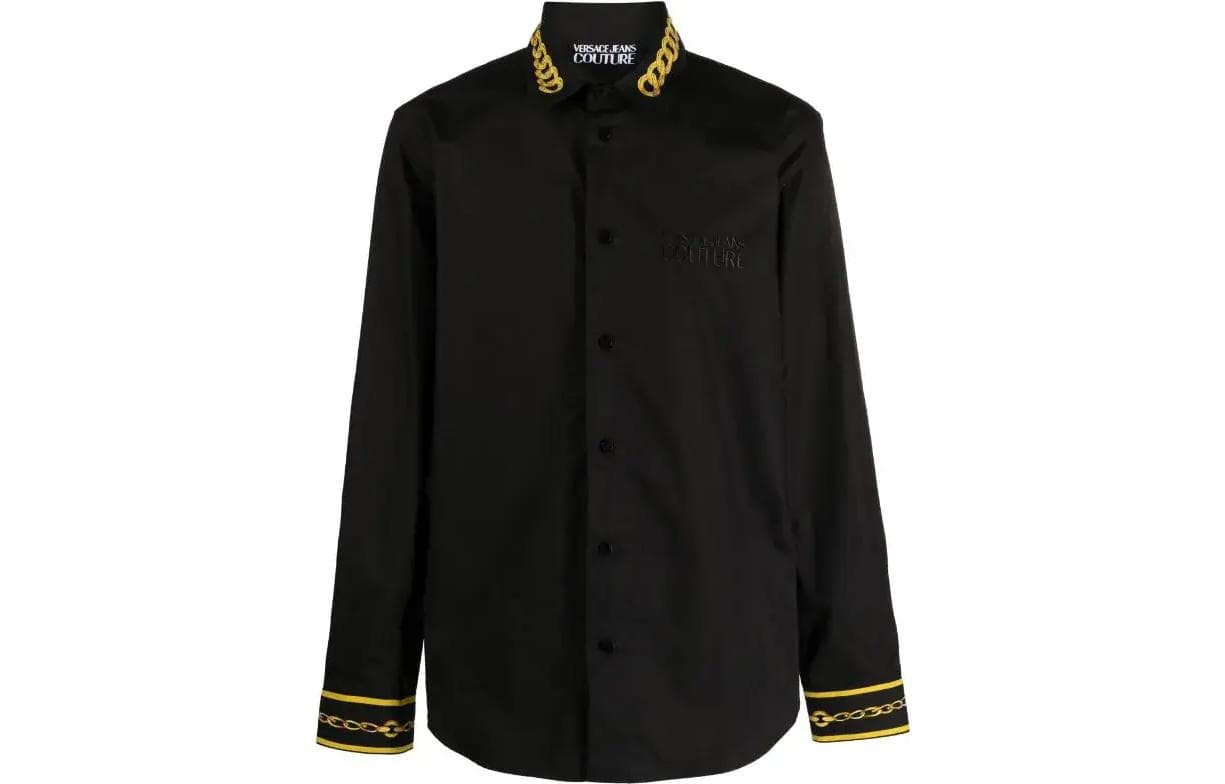 Рубашка VERSACE JEANS COUTURE FW23 Logo - изображение 1