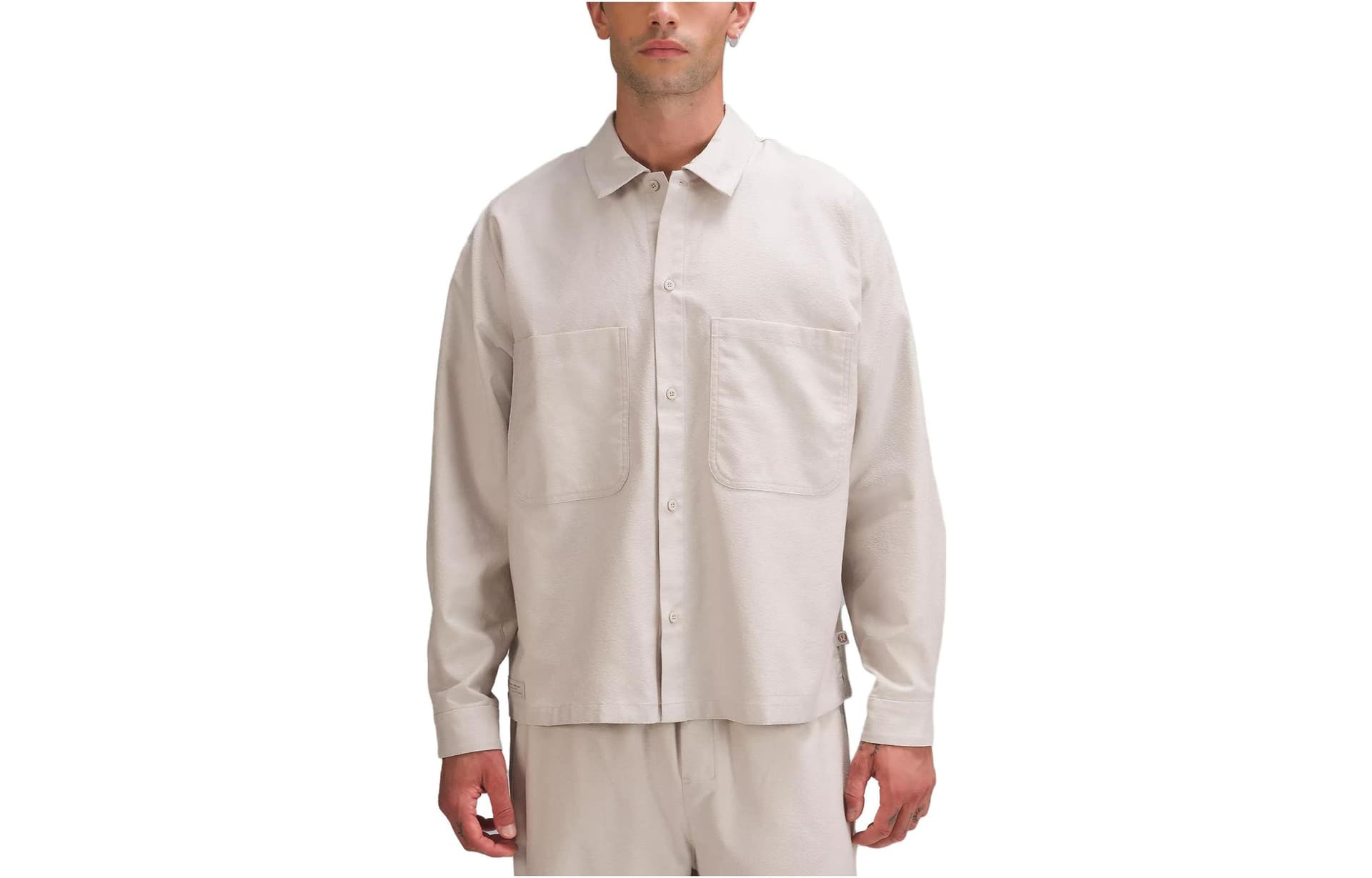Рубашка lululemon lab Jacquard Button-Up Shirt - изображение 1