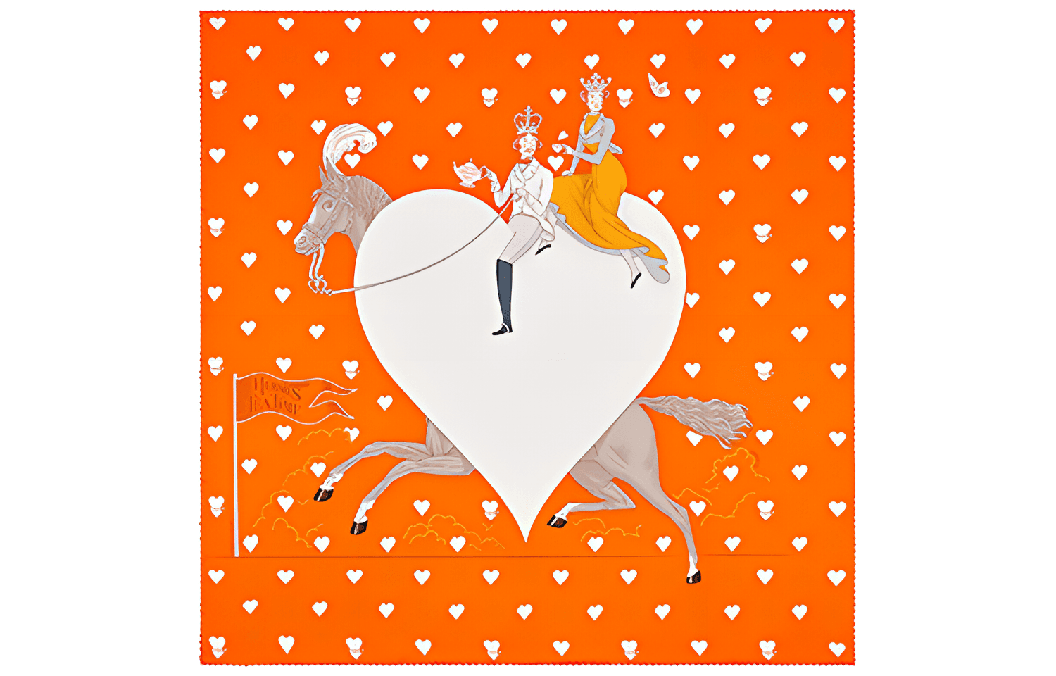 Платок HERMES 70 - изображение 1