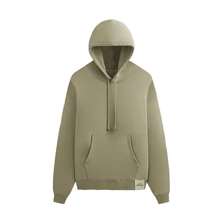 Худи Kith x Auralee FW24 Гладкое Мягкое Платье-Ханьфу в стиле Худи Мужское Цвет Морская трава - изображение 1