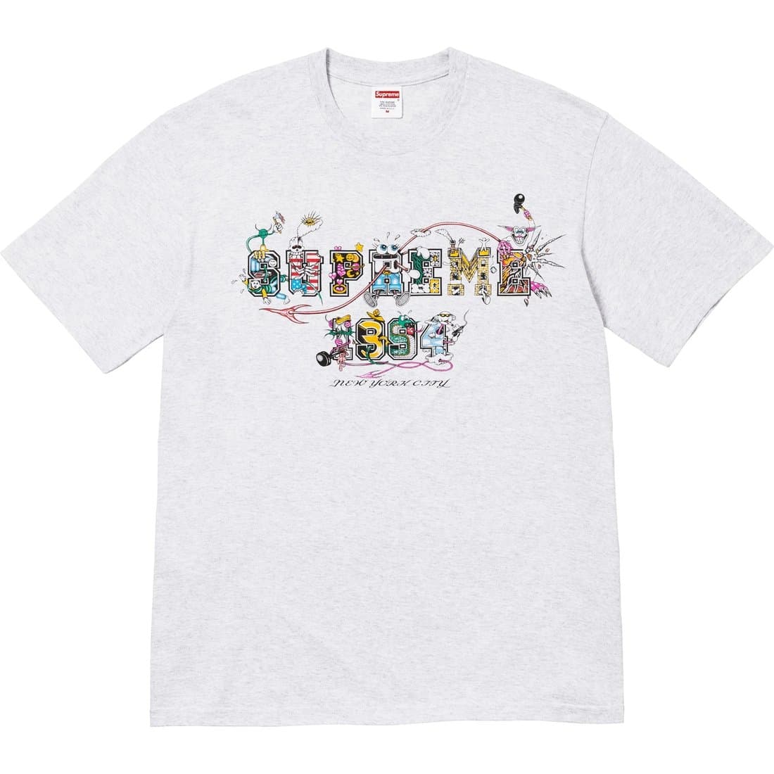 Футболка Supreme SS24 T WEEK19 VARISTY TEE logo T - изображение 1