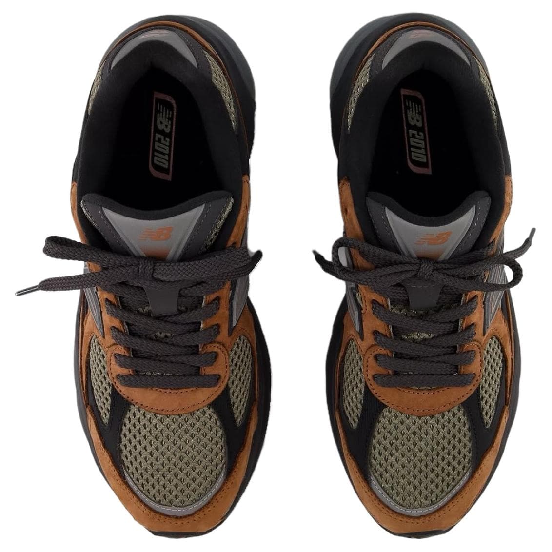 Кроссовки для бега New Balance NB 2010 Low Топ Повседневные Беговые Кроссовки Мужские Серый Оранжевый - изображение 4