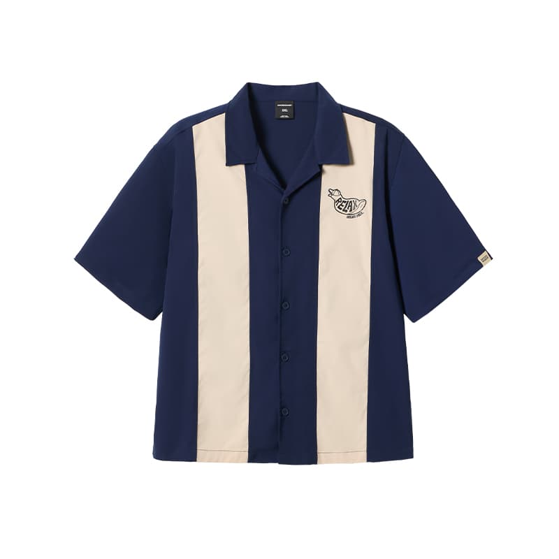Рубашка WAYNEXZAVIER Blue Men's Shirts WAYNEXZAVIER Синий Мужские Рубашки - изображение 1