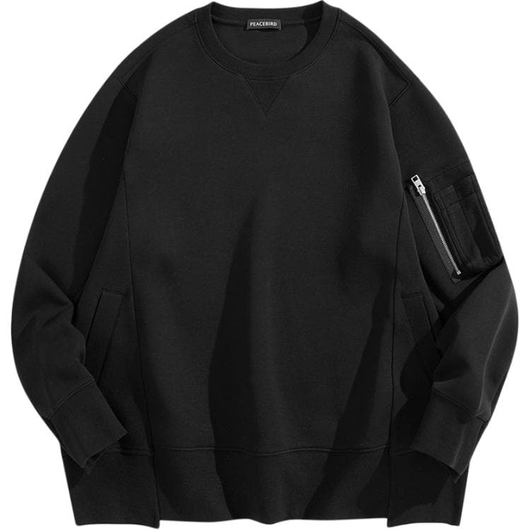 Кофта PEACEBIRD MEN Pocket Patch Crewneck Sweatshirt - изображение 1