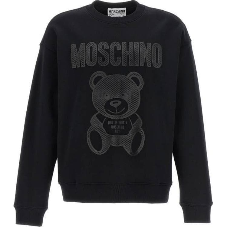 Худи MOSCHINO Толстовка Мужская Черная - изображение 1