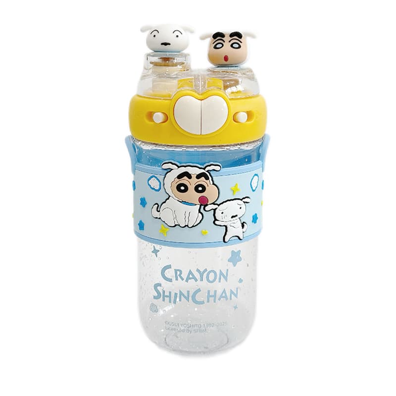 Crayon Shinchan GOOD Looking Милый стиль Большой объем Двойная крышка Двойное питье Мягкая игрушка Голова 580 мл - изображение 1