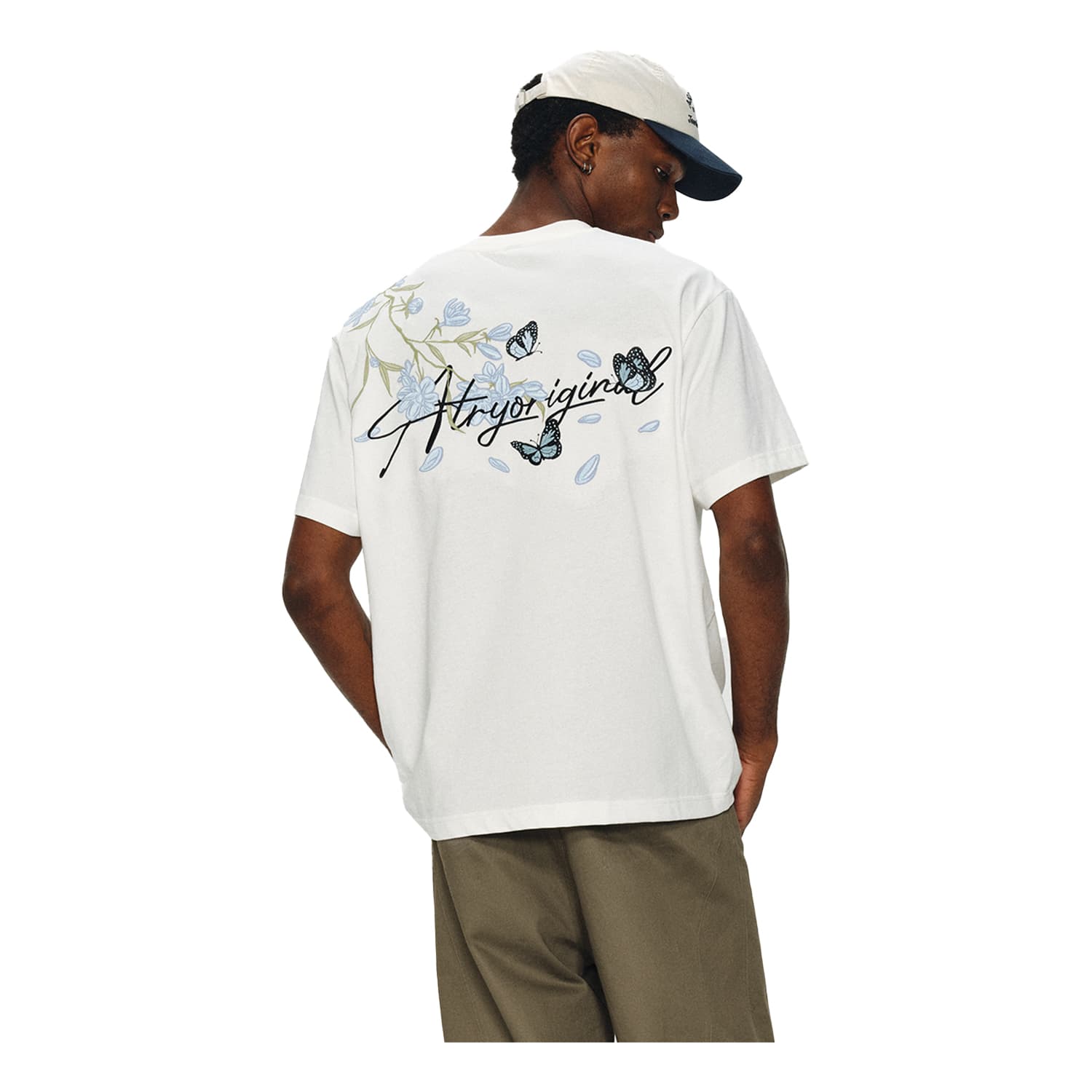 Футболка Atry Flower body LOGO series T-рубашка Унисекс - изображение 3