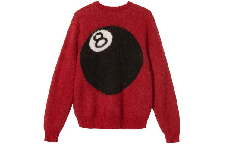 Кофта Stussy 8 Ball Hvy Brushed Mohair Sweater 8 - изображение 1