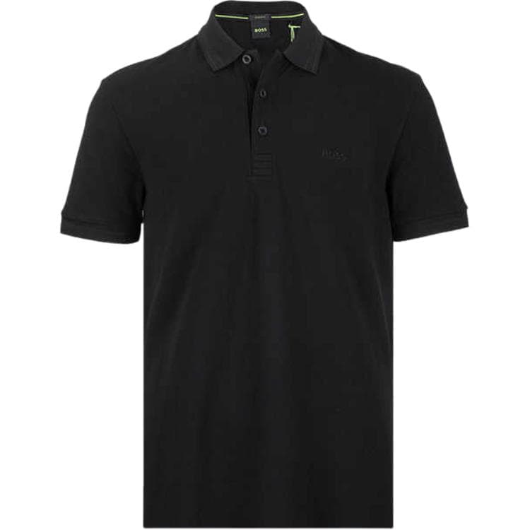 Поло HUGO BOSS SS25 Поло Мужской Черный - изображение 1