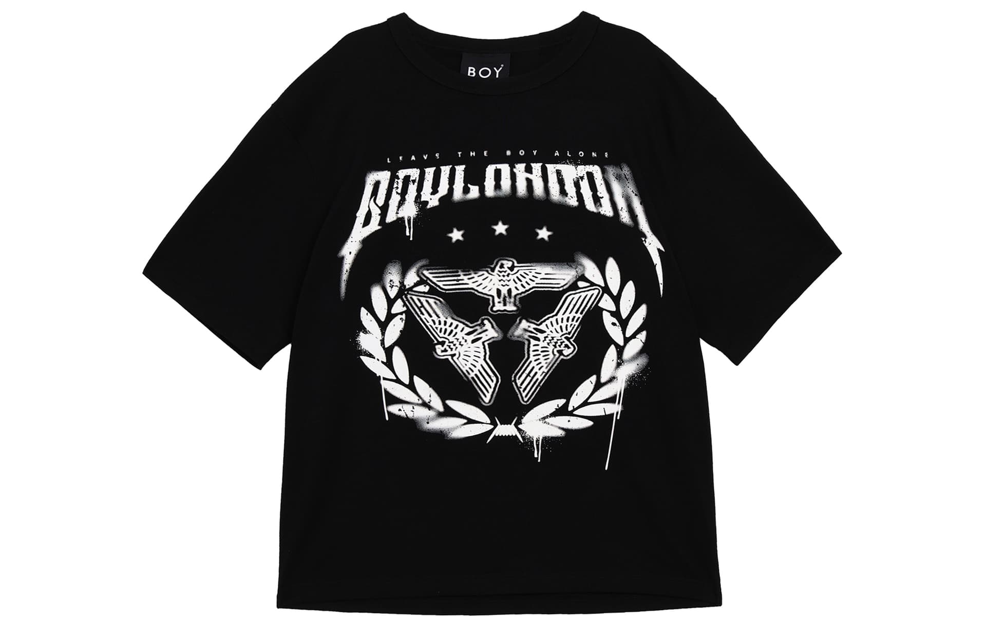 Футболка Boy London Logo Print T-Shirt Black - изображение 1