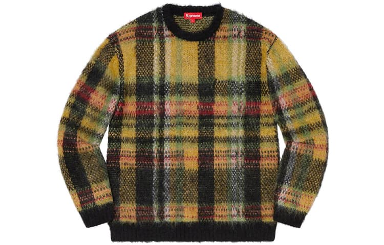 Кофта Supreme FW20 Week 11 Brushed Plaid Sweater - изображение 2