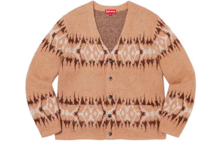 Кофта Supreme FW22 Week 1Abstract Stripe Cardigan V - изображение 3