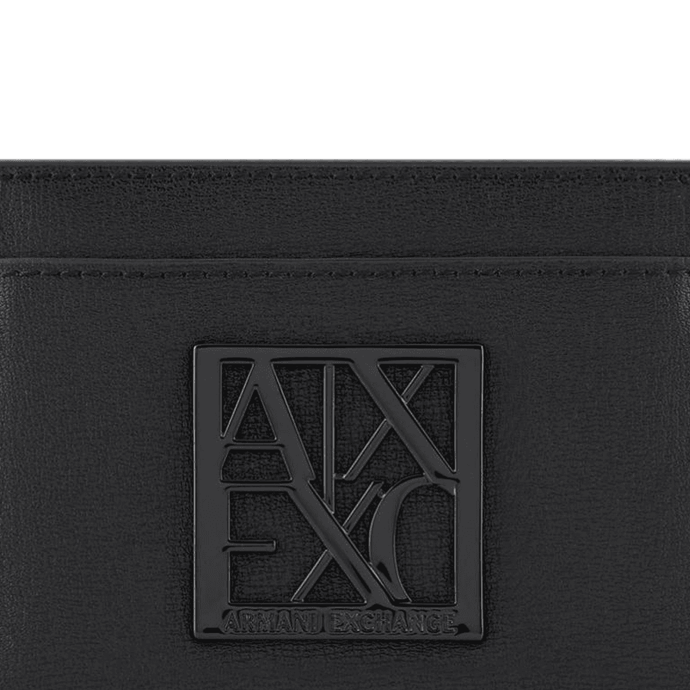 Картхолдер ARMANI EXCHANGEAE Полиэстеровый волокнистый кошелек Стандартный (Стандартный) Женский Черный - изображение 4