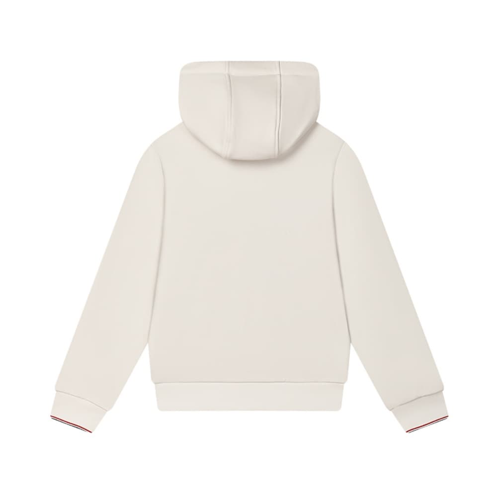 Худи FILA WHITE С флисовой подкладкой Термический Трендовый Повседневный Универсальный Вязаная Ткань Толстовка с капюшоном - изображение 2
