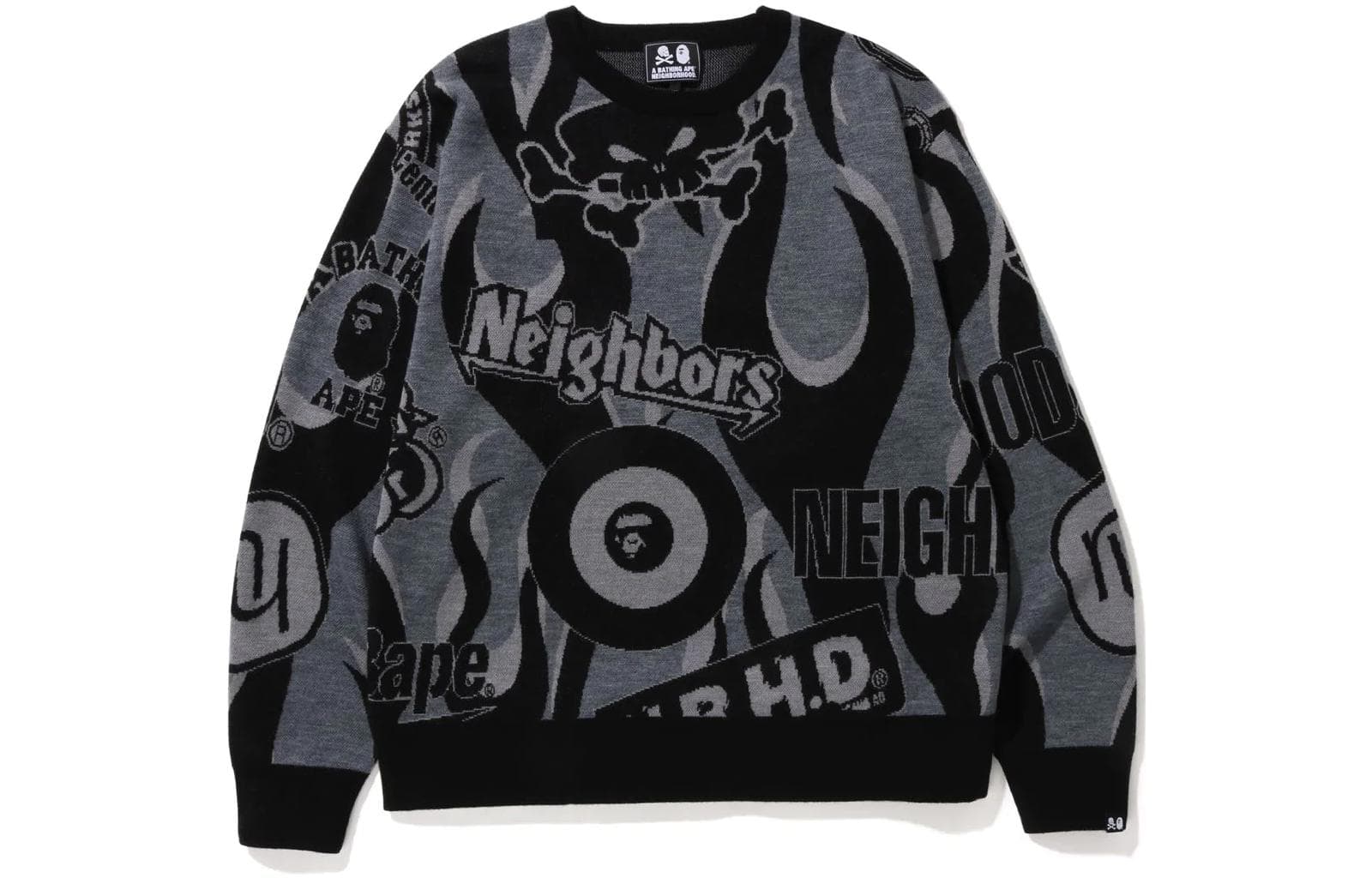 Кофта BAPE x NEIGHBORHOOD SS23 - изображение 1