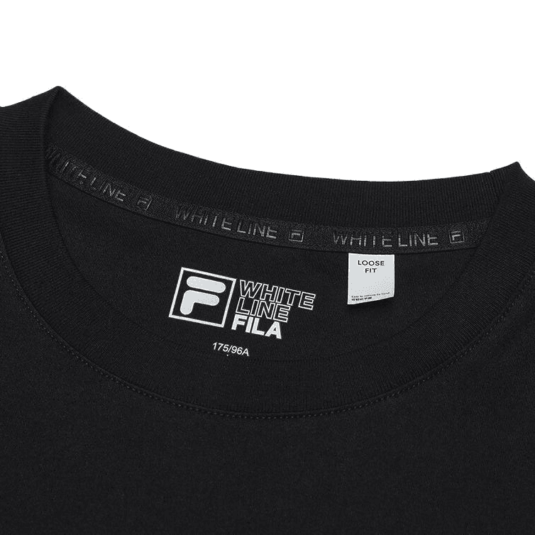 Футболка FILA ORIGINALE T-Shirt Унисекс Черный - изображение 5