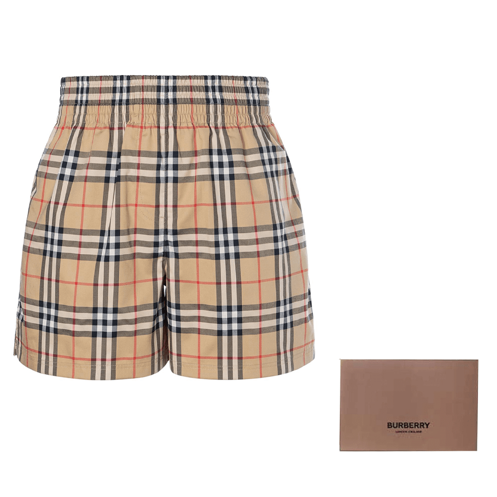 Шорты Burberry Shorts Beige - изображение 10