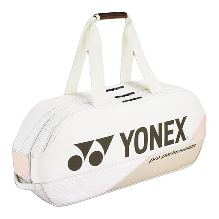 Спортивная сумка YONEX Спортивная сумка для пляжа стандартная унисекс бежево-желтая - изображение 1