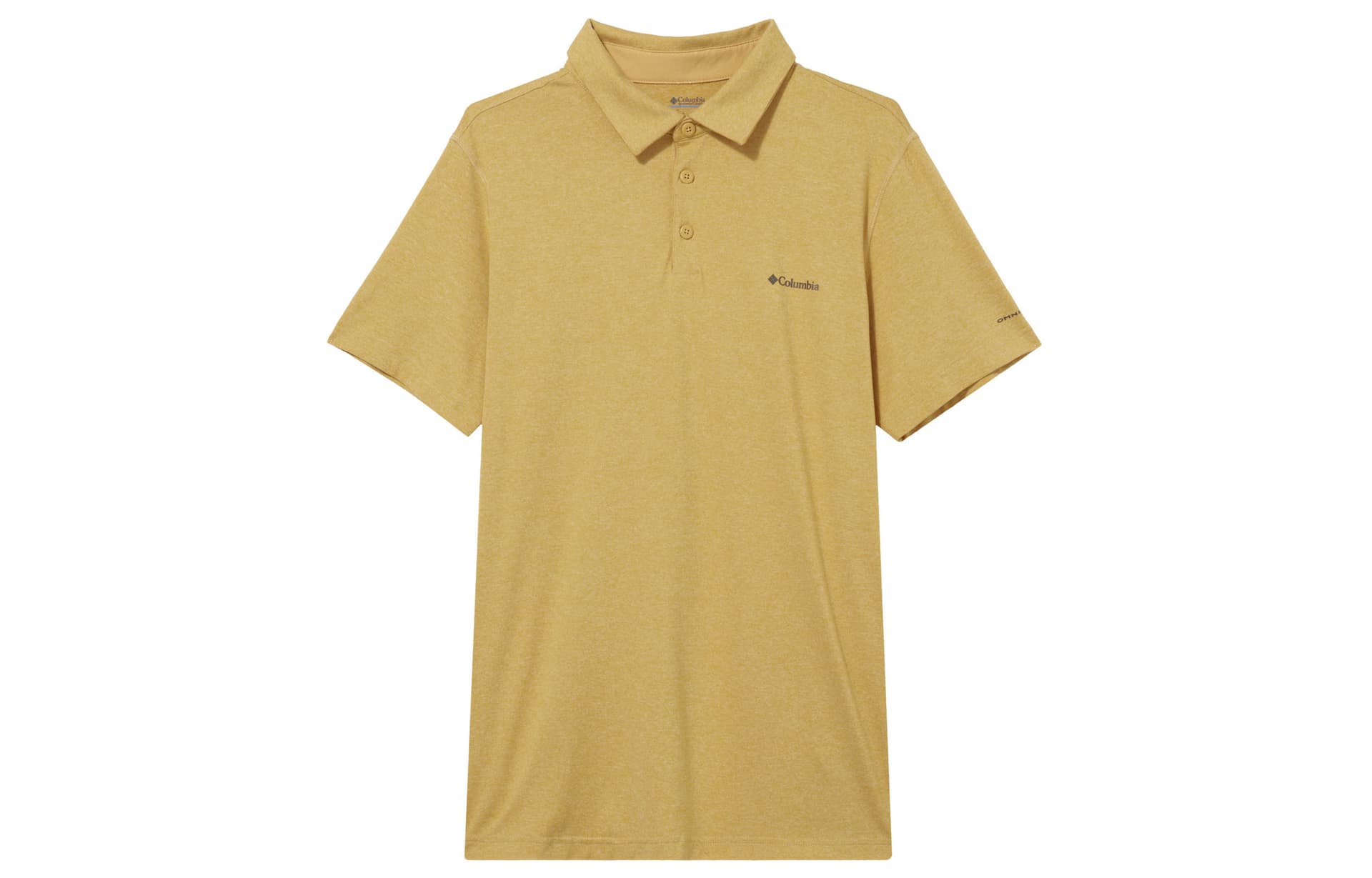 Поло Columbia Yellow Tech Trail T-Shirt (Sun Protection) Polo - изображение 1