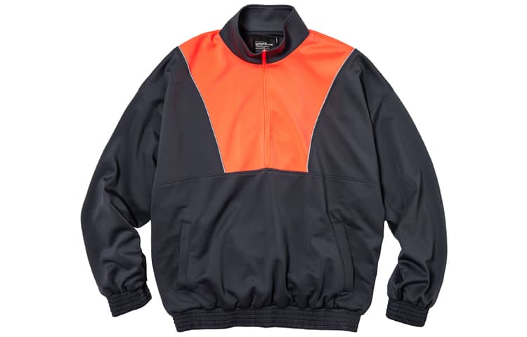 Куртка ROARINGWILD Colorblock Reflective Knit Jacket Fluorescent Orange - изображение 1