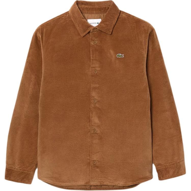 Рубашка LACOSTE Коричневые Мужские Рубашки - изображение 1