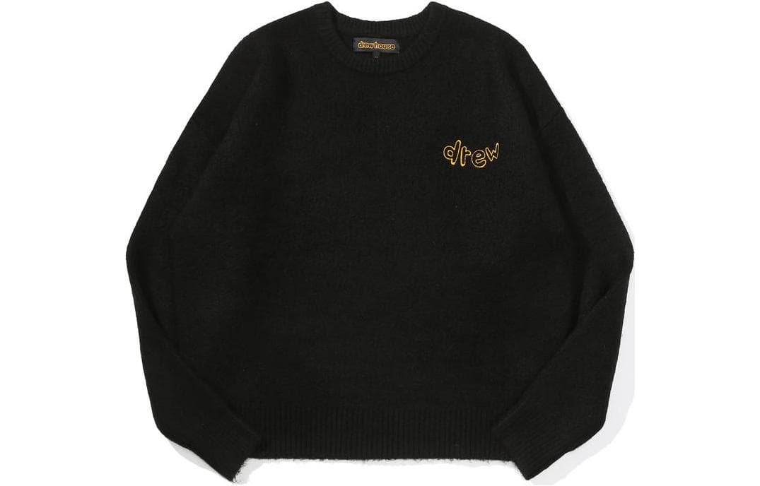 Кофта Drew House FW21 logo Drew Script Sweater Black Logo - изображение 1
