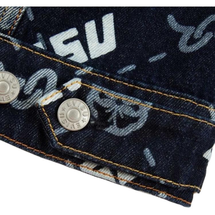 Джинсовая куртка EVISU Logo - изображение 3