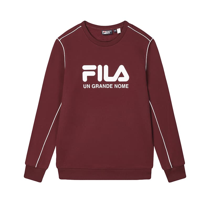 Худи FILA ORIGINALE Флисовая подкладка Мода Повседневный Толстовка Мужской - изображение 1