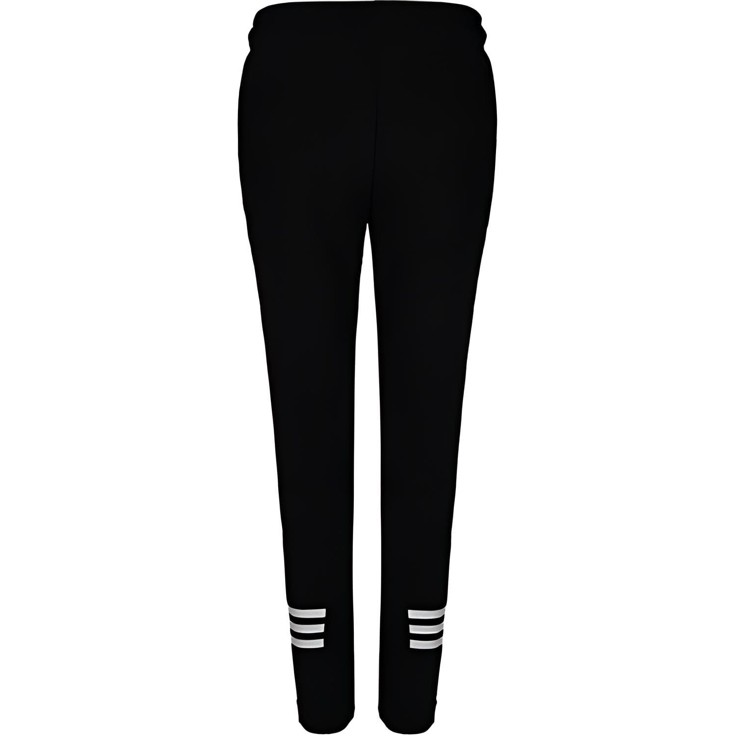 Штаны Adidas Neo Вязаные Спортивные Брюки Женские Черные - изображение 2