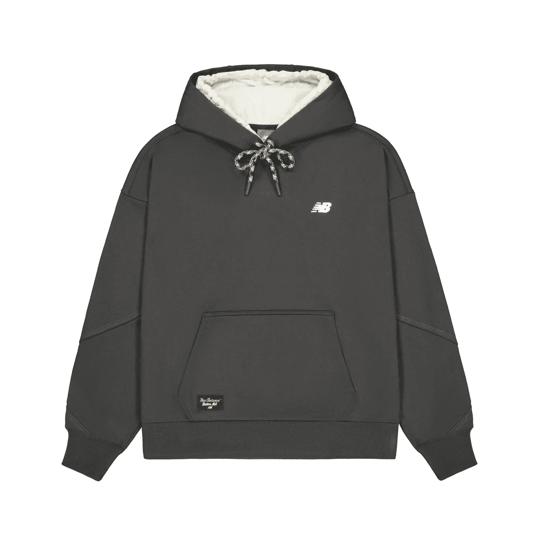 Худи New Balance FW24 Ханьфу-платье в стиле худи Мужское Черное - изображение 1