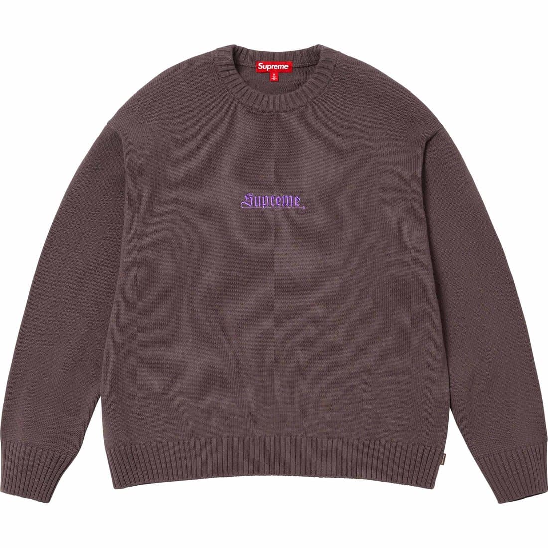 Кофта Supreme SS24 WEEK17 OLD ENGLISH SWEATER - изображение 1