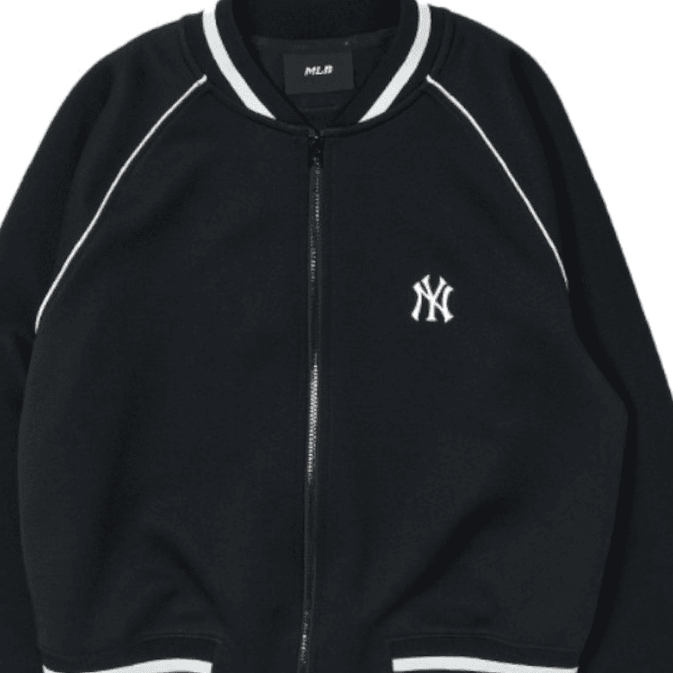 Куртка mlb Varsity New York Yankees Куртка Женские Черный - изображение 6