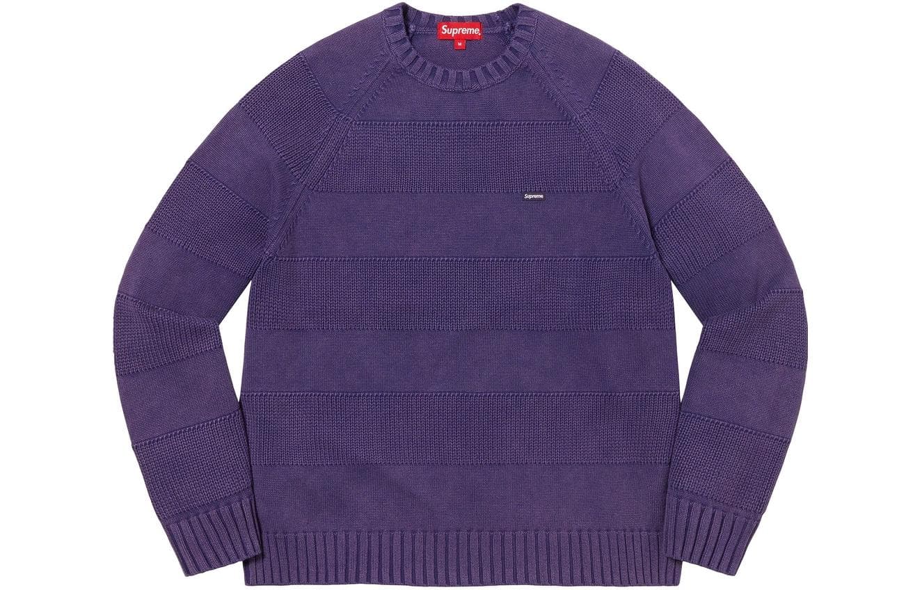 Кофта Supreme SS23 Week 4 SMALL BOX STRIPE SWEATER - изображение 1