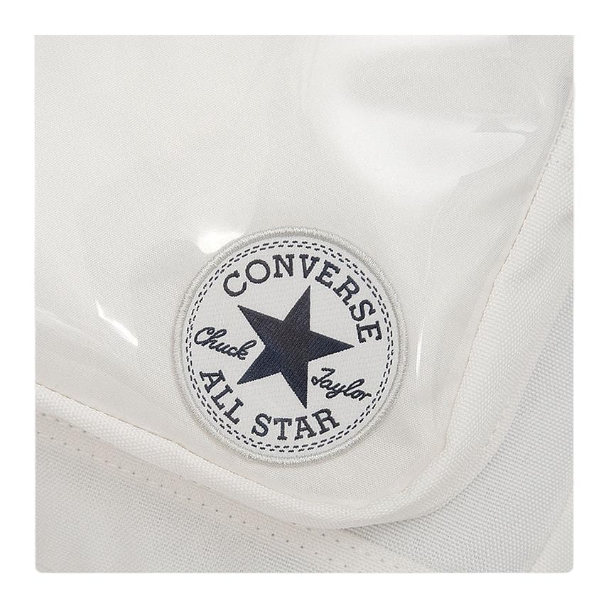 Рюкзак Converse Noritake Рюкзак унисекс с принтом логотипа, молния, полиэстер, белый - изображение 4