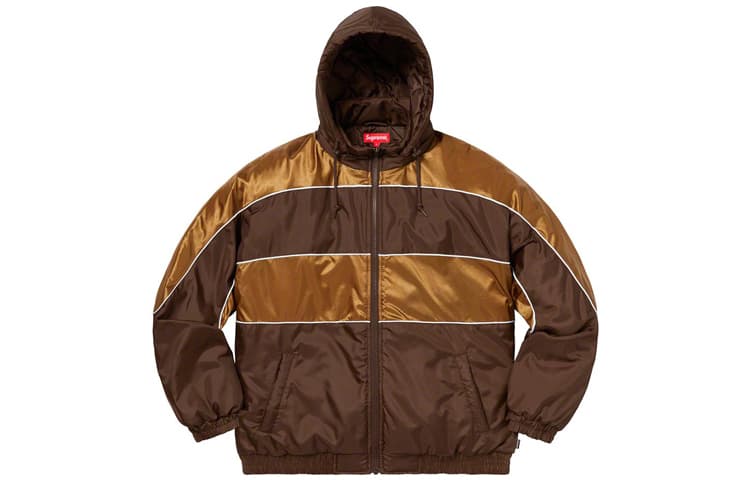 Куртка Supreme FW19 Week 4 Sports Piping Puffy Jacket - изображение 1