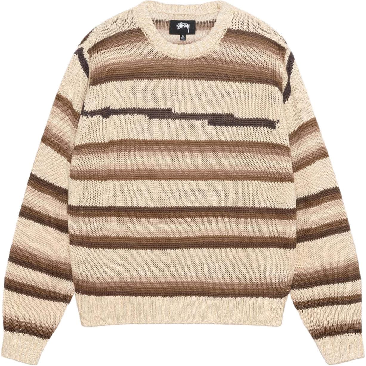 Кофта Stussy SS24 TONAL STRIPE LINEN SWEATER - изображение 1