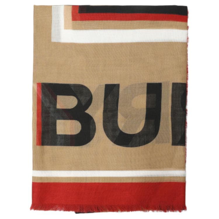 Шарф Шальки Burberry Knit Унисекс Коричневый - изображение 3