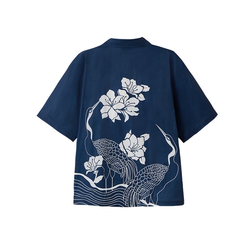 Рубашка WAYNEXZAVIER Blue Men's Shirts WAYNEXZAVIER Синий Мужские Рубашки - изображение 2