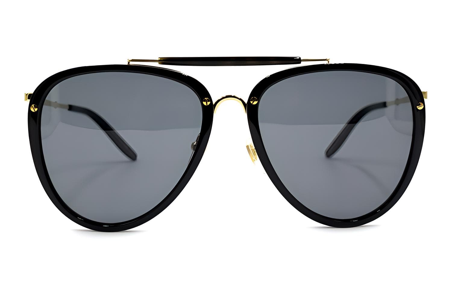 Солнцезащитные очки Gucci Urban Aviator Sunglasses Black - изображение 2