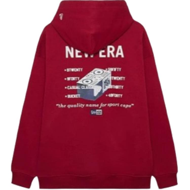 Худи New Era FW24 Толстовка Унисекс Красный - изображение 1