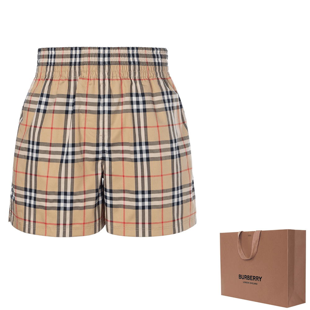 Шорты Burberry Shorts Beige - изображение 9