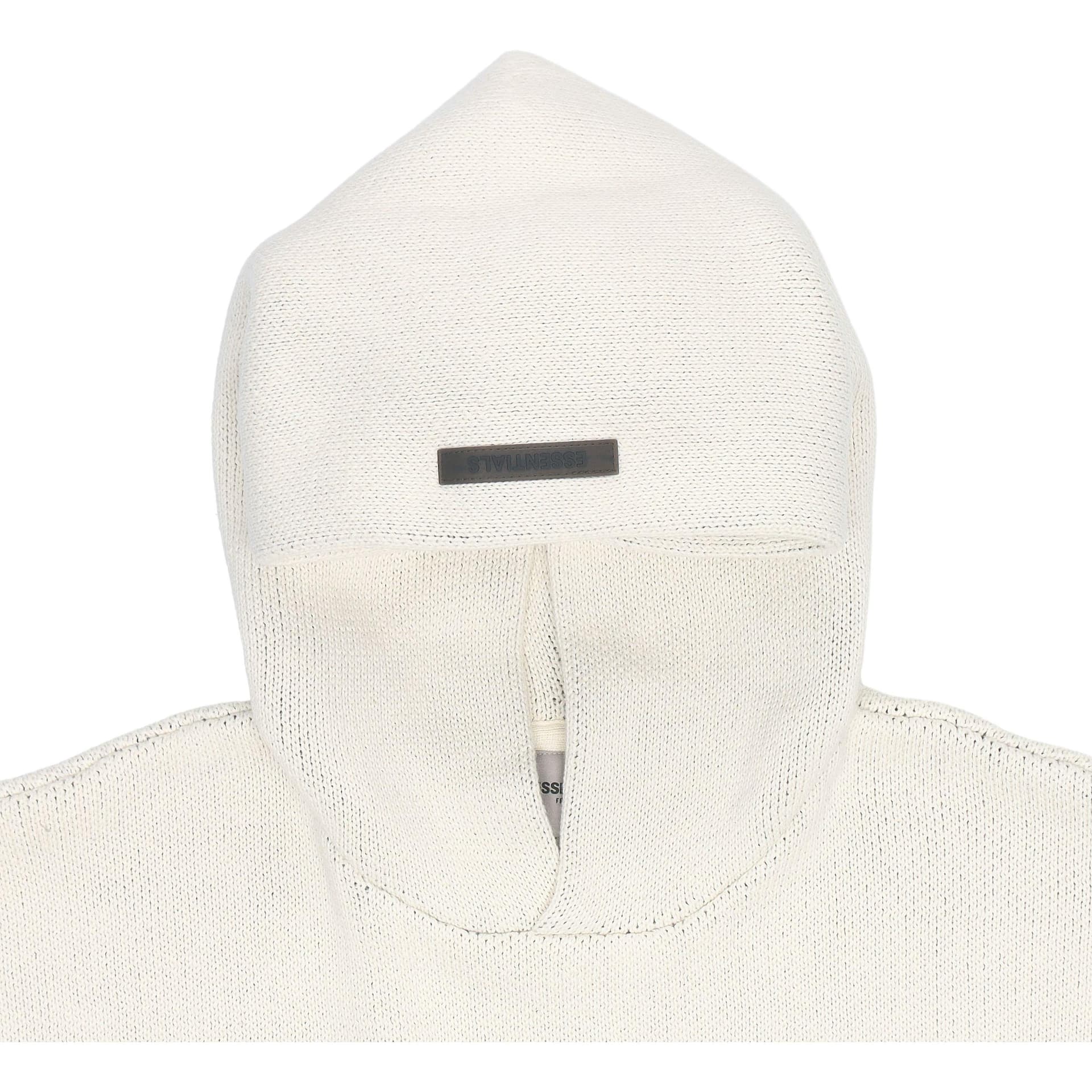 Fear of God Essentials SS21 Knit Pullover ButtercreamCream Logo - изображение 4