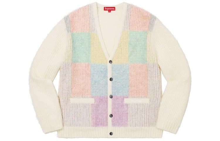 Кофта Supreme SS22 Week 5 Brushed Grid Cardigan - изображение 2